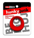 HUNKYJUNK EXPANDER slimmer scoop style cockring RED VELVET