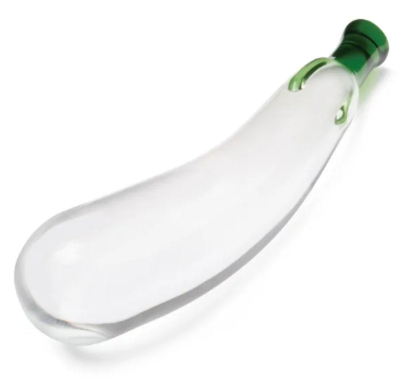 Glas Eggplant Ecstasy 7.25" Dildo - Just for you desires