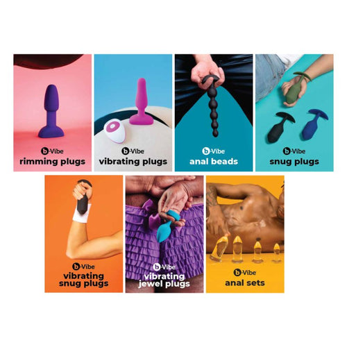 b-Vibe Product Easels Set of 7 - 4"X6" - Just for you desires