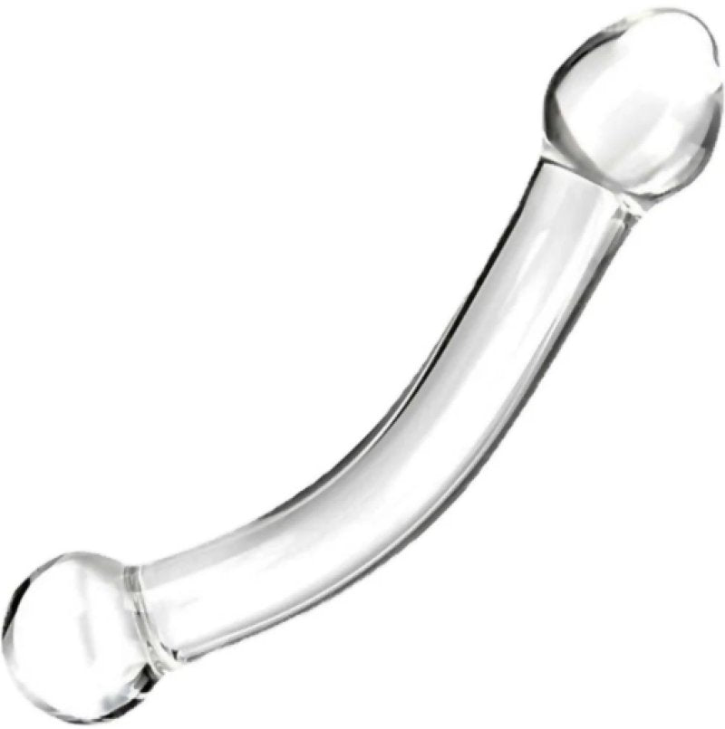 Glas 7" Curved G Spot Stimulator - Just for you desires