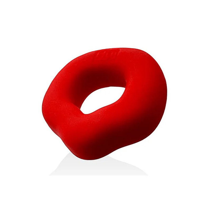 HUNKYJUNK FIT GRIPS 2-pack ergo-fit cockrings BLACK/RED