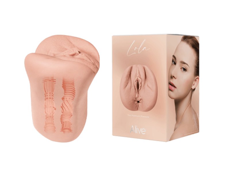 Alive Lola Super Realistic Masturbator L Flesh