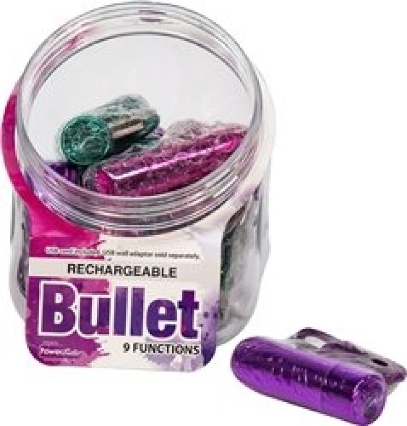 Power Bullet Rechargeable Display 12pcs