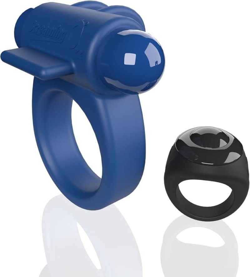 Screaming O Remote Controlled Switch Vibrating Ring - Blue**** - Just for you desires