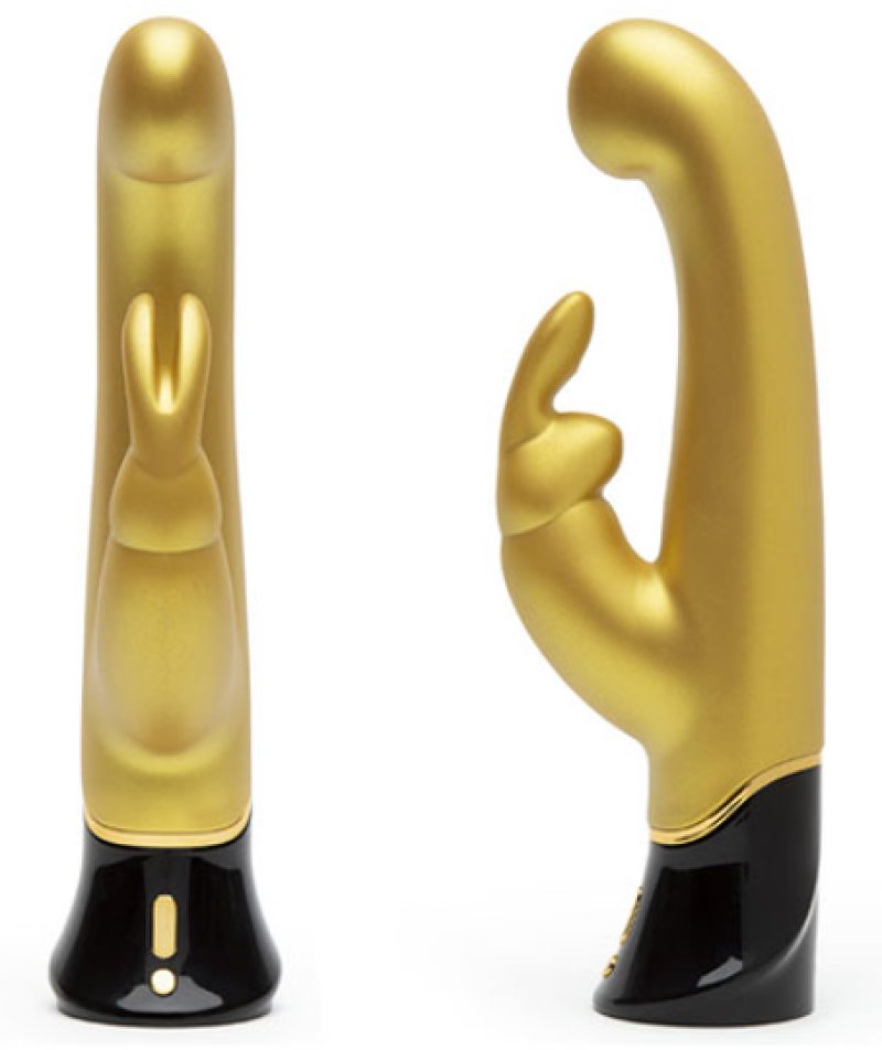 Fifty Shades of Grey Greedy Girl 10 Year Anniversary Gold Rabbit**** - Just for you desires