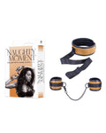 NAUGHTY MOMENT COLLAR WITH HAND CUFFS YELLOW