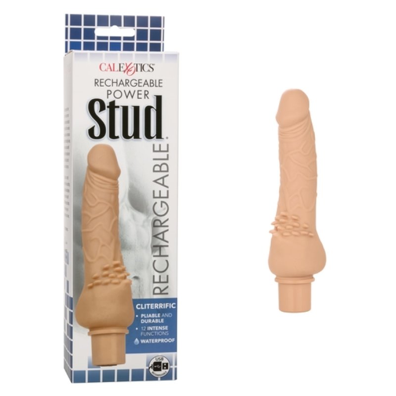 Power Stud Cliterrific Rechargeable - Ivory****