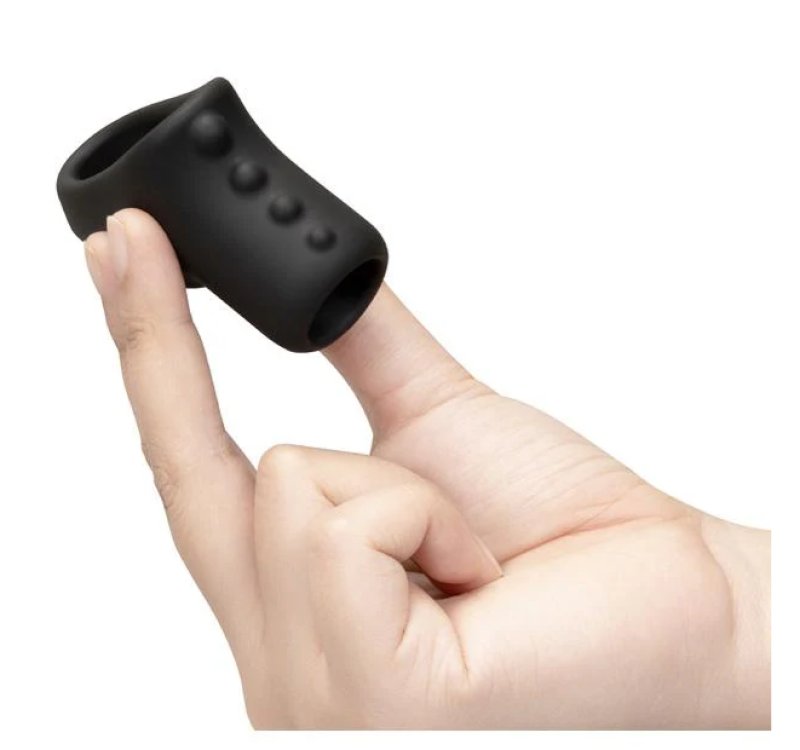 b-Vibe Flex Ring Shaft - Silicone Cock Ring & Ball Stretcher