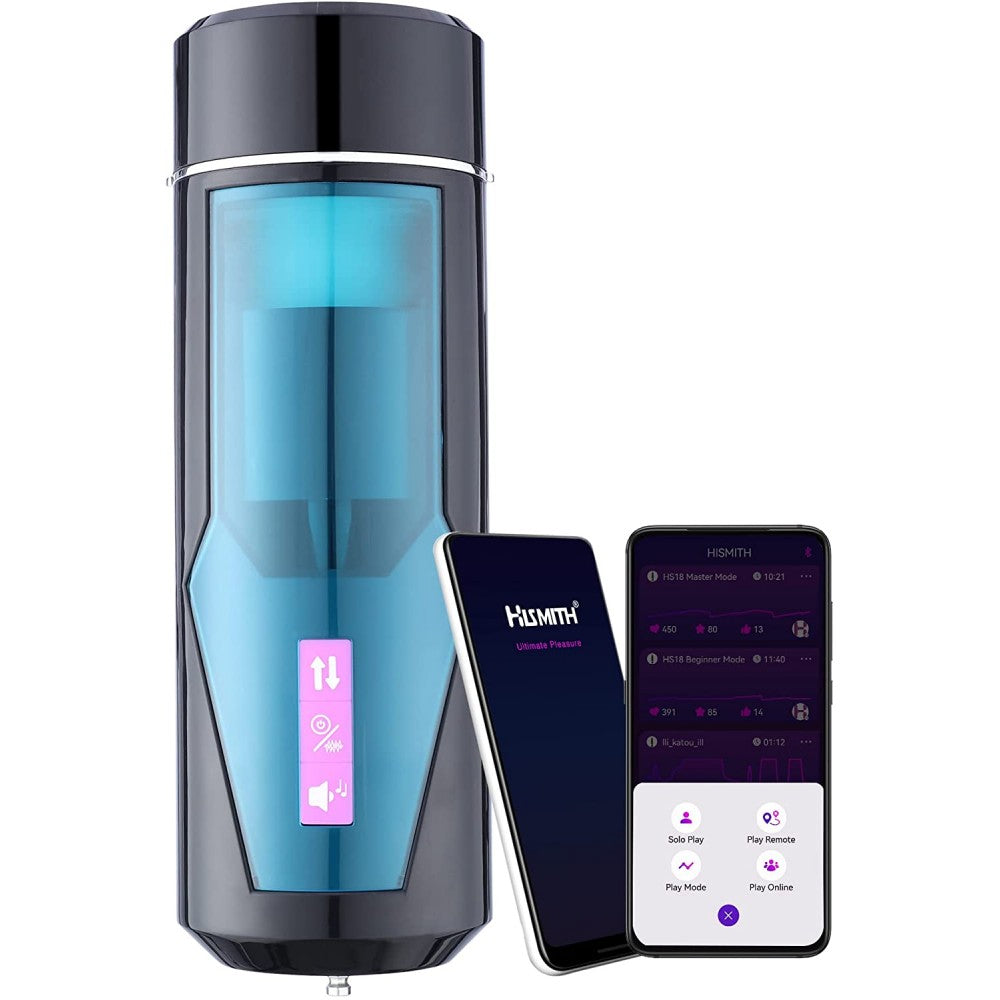 HiSmith - Thrusting Male Stroker (Suction Base / KlicLok and App) - Just for you desires