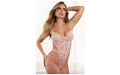 1 Pc Ultra-Sexy Open Back Lace Teddy - Just for you desires