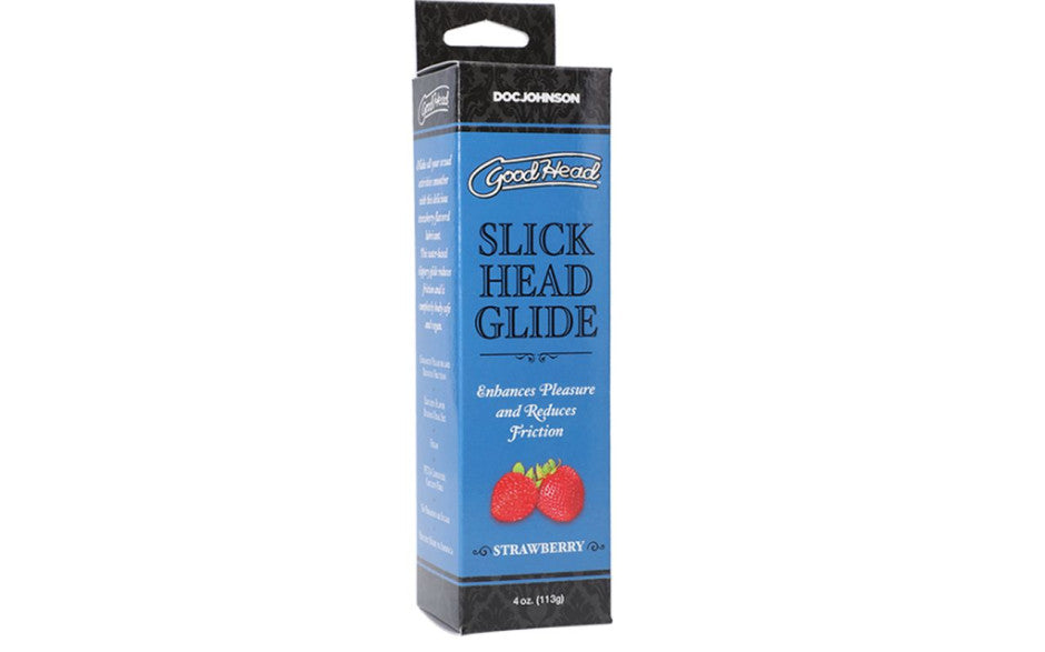 GoodHead Slick Head Glide Strawberry 4 oz/113g - Just for you desires