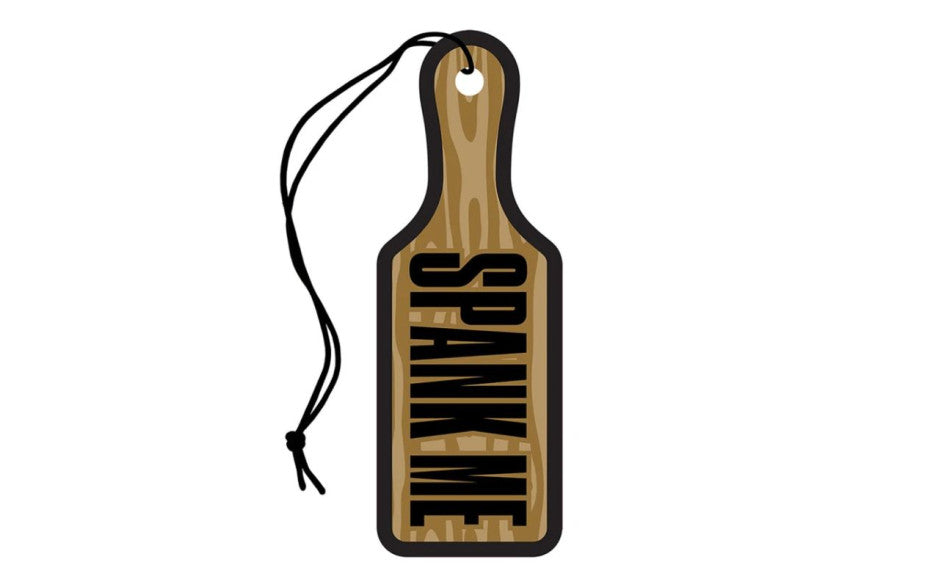 Spank Me Paddle Air Freshener - Just for you desires