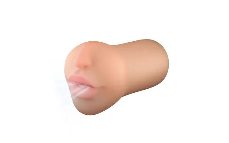 Suction Kiss Sucking Vibrating Mouth Masturbator Flesh - Just for you desires