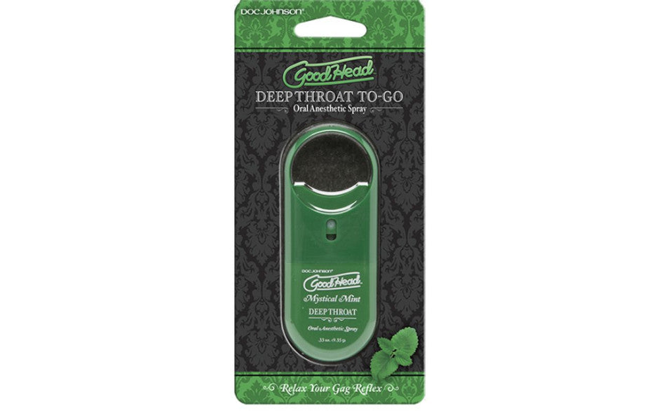 GoodHead To-Go Deep Throat Spray Mint 9ml - Just for you desires