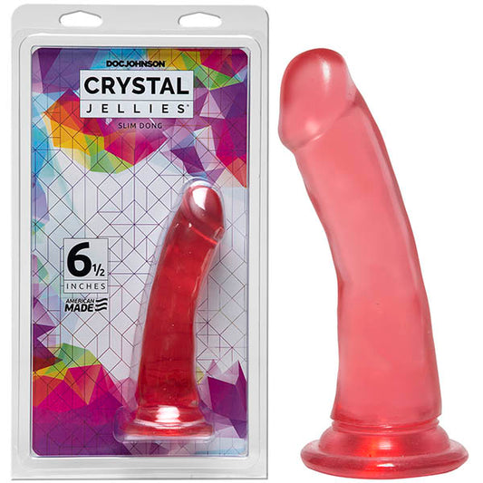 Crystal Jellies 6.5'' Slim Dong - Just for you desires