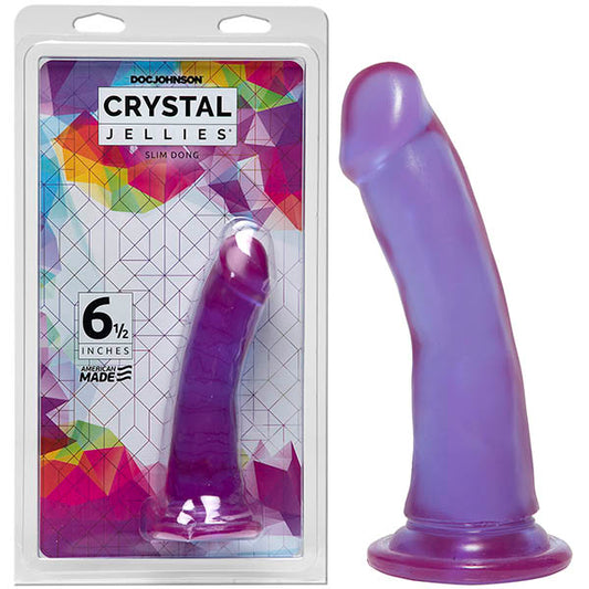 Crystal Jellies 6.5'' Slim Dong - Just for you desires