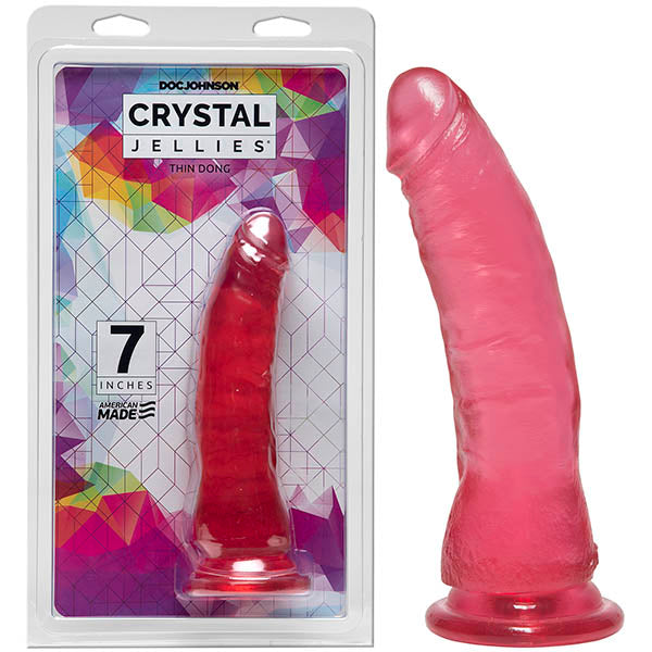 Crystal Jellies 7'' Thin Dong - Just for you desires