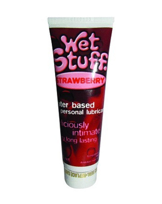 3293 - Wet Stuff  Waterbased Lubricant Strawberry 100ml - Just for you desires