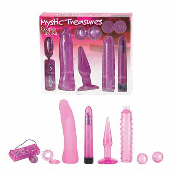 Mystic Treasures - Pink Couples Kit - 7 Piece Set - Just for you desires
