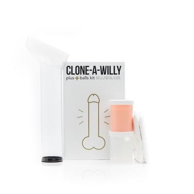 Clone A Willy Plus + Balls Kit Light Skin Tone - Just for you desires