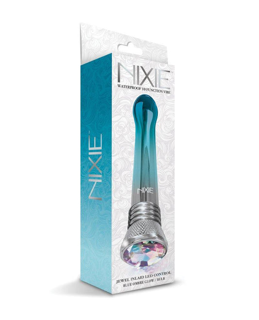 Nixie Jewel Ombre Bulb Vibe Blue Glow - Just for you desires
