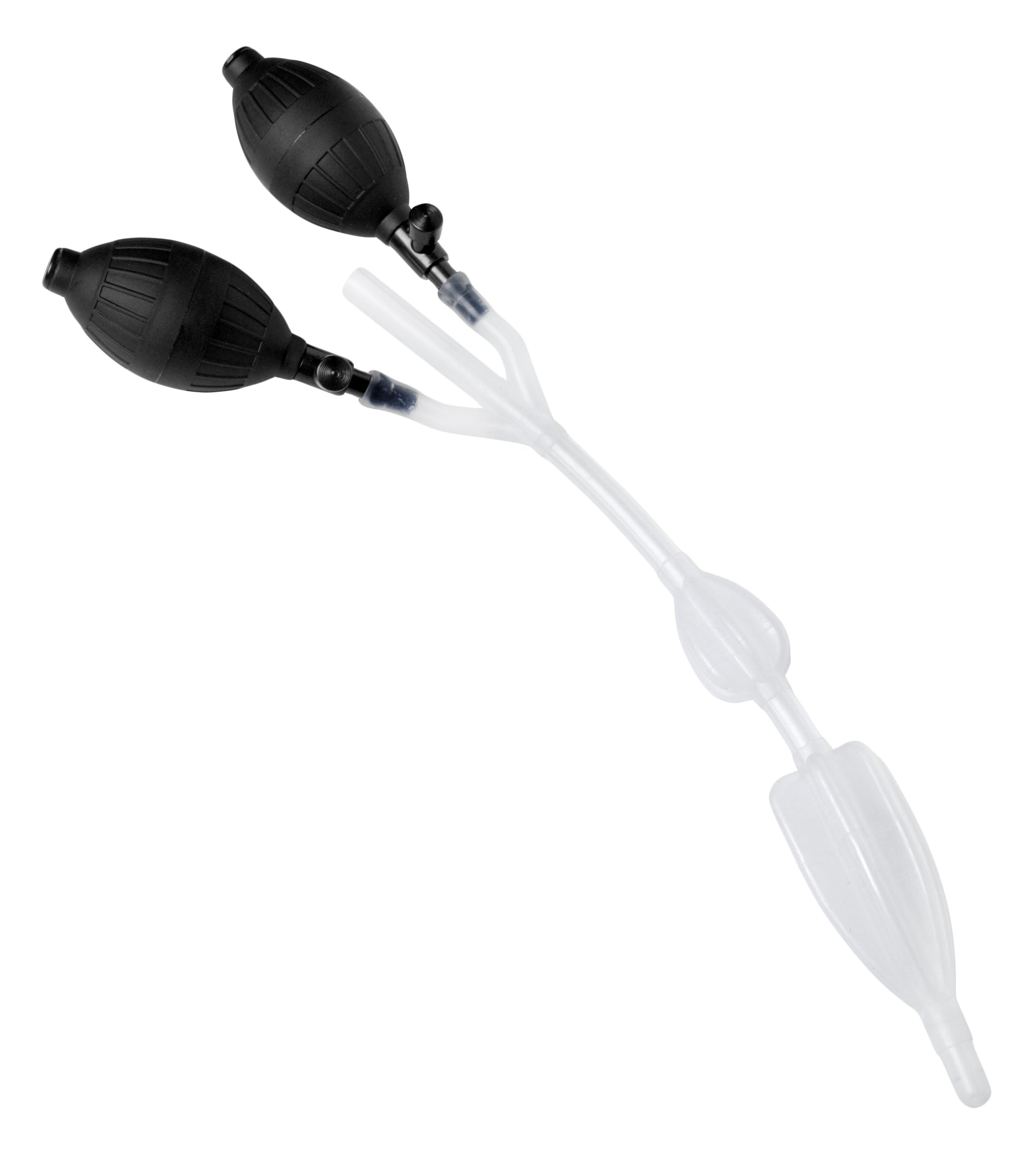 Bardex Style Inflatable Double Bulb Enema System - Just for you desires