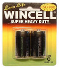 Wincell Super Heavy Duty C Size Carded 2Pk Battery - Just for you desires