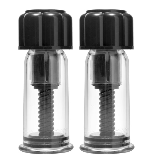 Black Maxxx Powerful Twist Nipple Suckers - Just for you desires