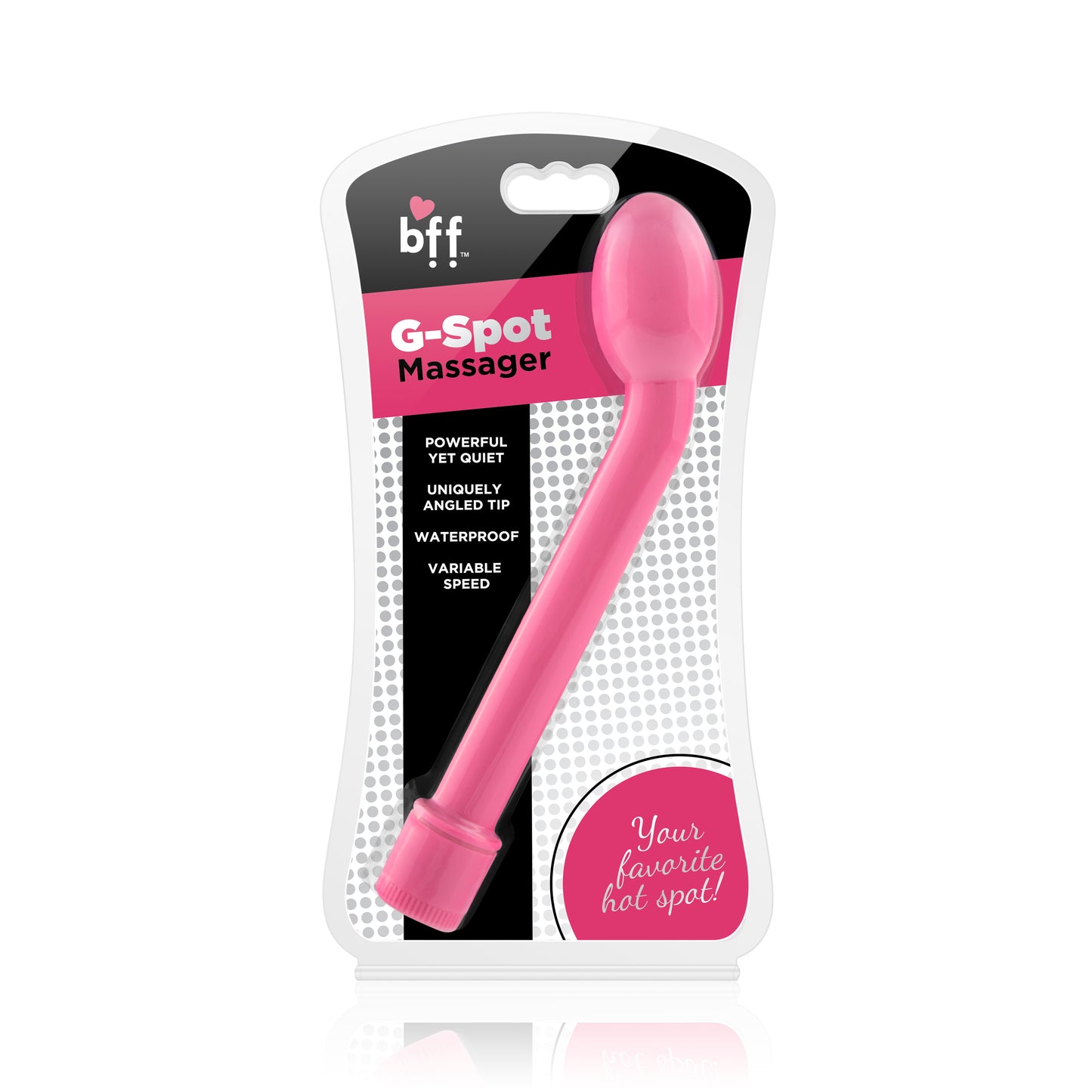 BFF Curved G Spot Massager Pink - Just for you desires