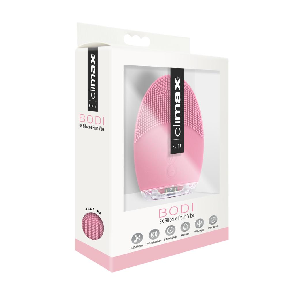 Climax Elite Bodi 15 X Silicone Palm Vibe Pink - Just for you desires