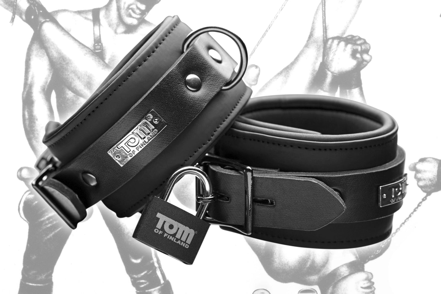 119984 - Tom Of Finland Neoprene Ankle Cuffs - Just for you desires