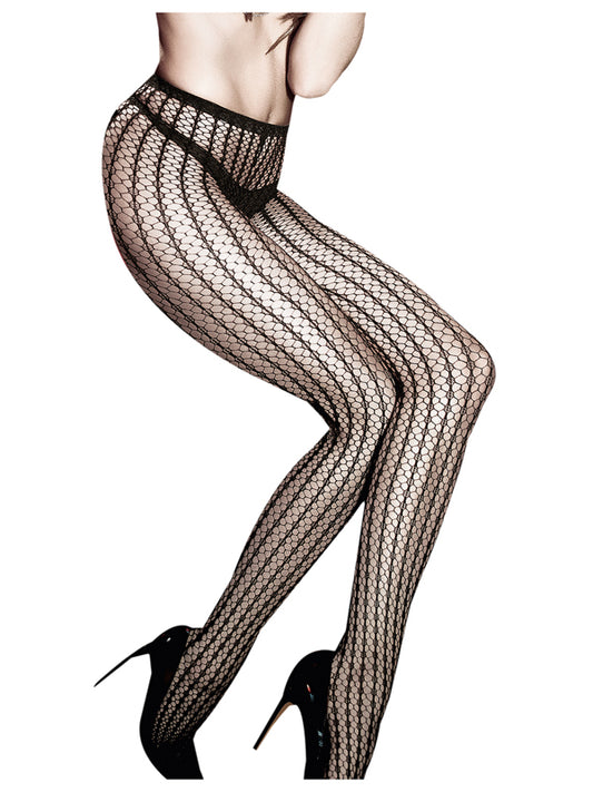 122842 - Jacquard Pantyhose Multi-Faceted - Just for you desires