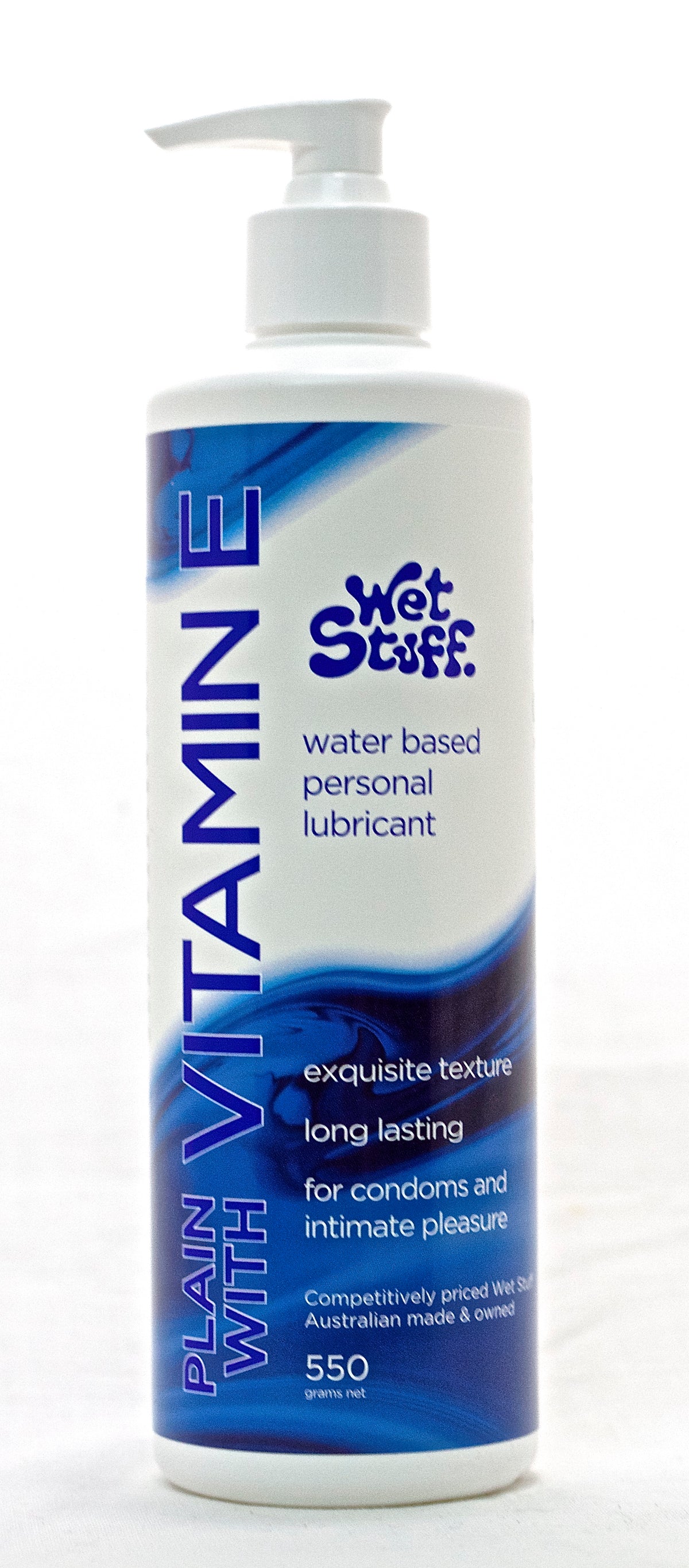 Wet Stuff Vitamin E 550g Pump - Just for you desires