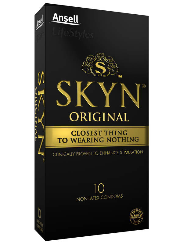Ansell Lifestyles Skyn Non Latex Condoms 10s AU only - Just for you desires