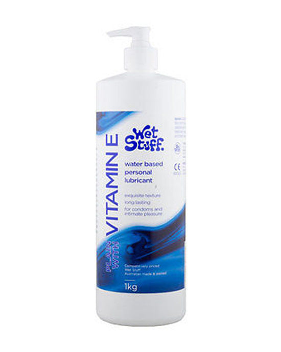 Wet Stuff Vitamin E 1kg Pump - Just for you desires