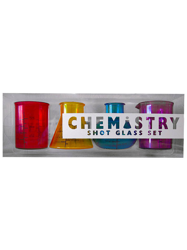 126279 - Chemistry Shot Glass Set - Just for you desires