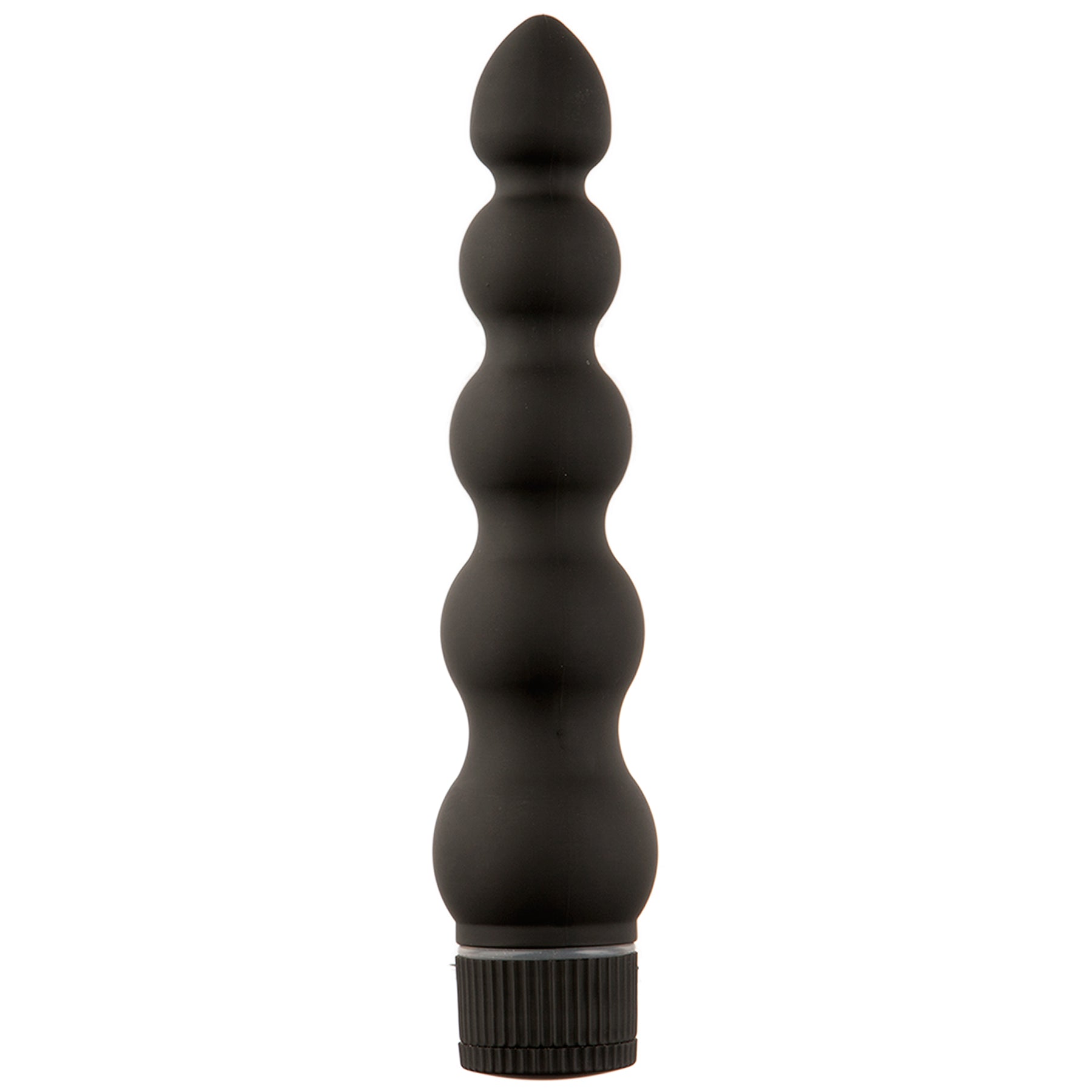 126319 - Black Magic 7 Inch Ribbed Vibrator - Just for you desires