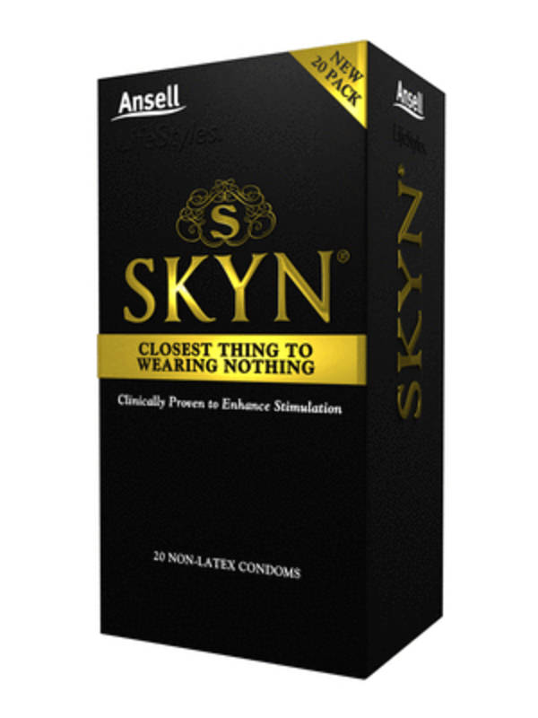 126365 - Ansell Lifestyles Skyn Non Latex Condoms 20 Pk - Just for you desires