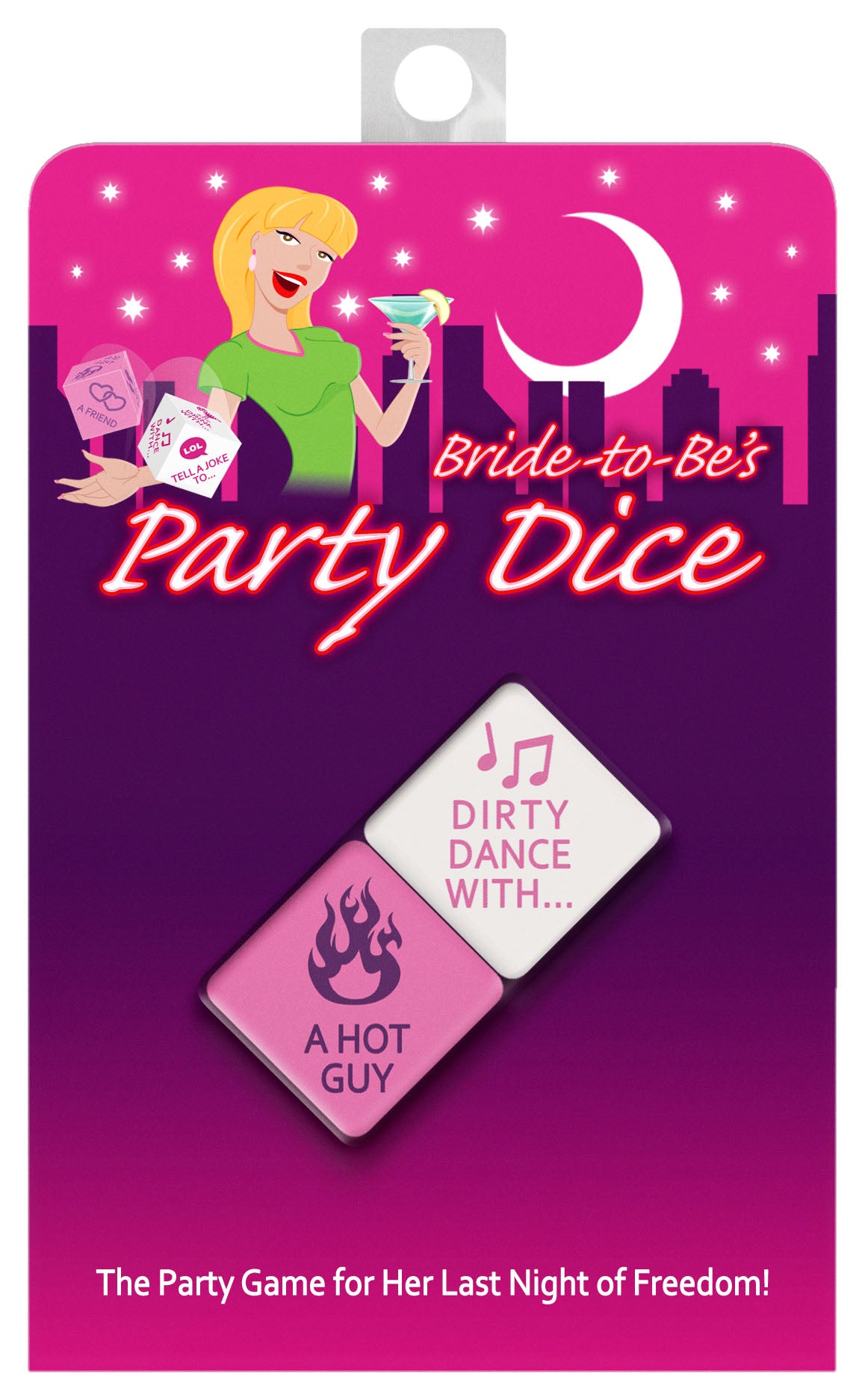 128484 - Bride-To-Be Party Dice - Just for you desires