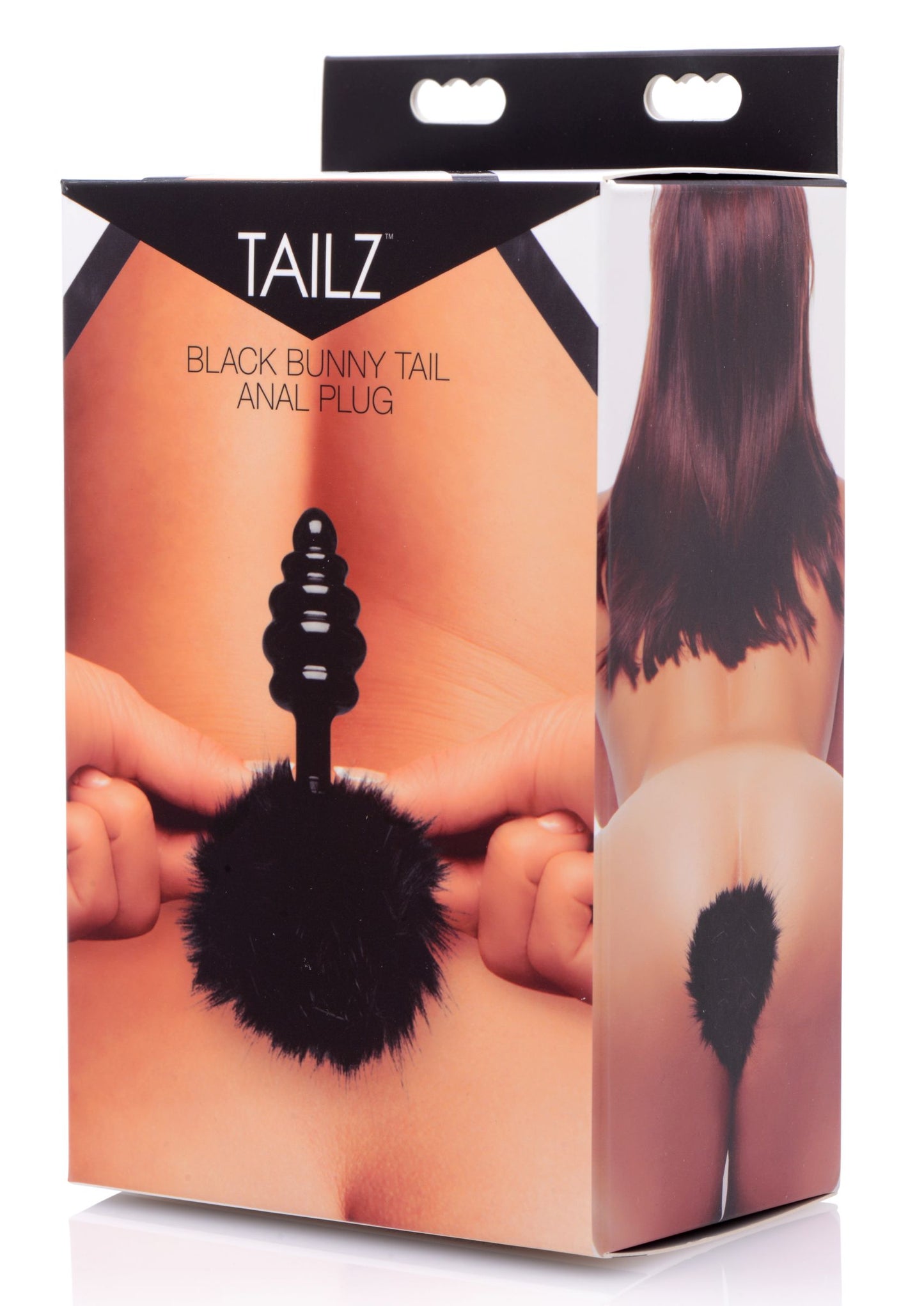 Black Bunny Tail Anal Plug - Just for you desires
