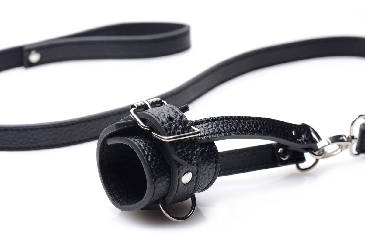 Strict Ball Stretcher With Leash - Just for you desires
