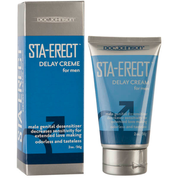 Sta-Erect - Delay Cream for Men - 56 g Tube - Just for you desires