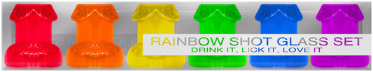 133078 - Rainbow Shot Glass Set - Just for you desires
