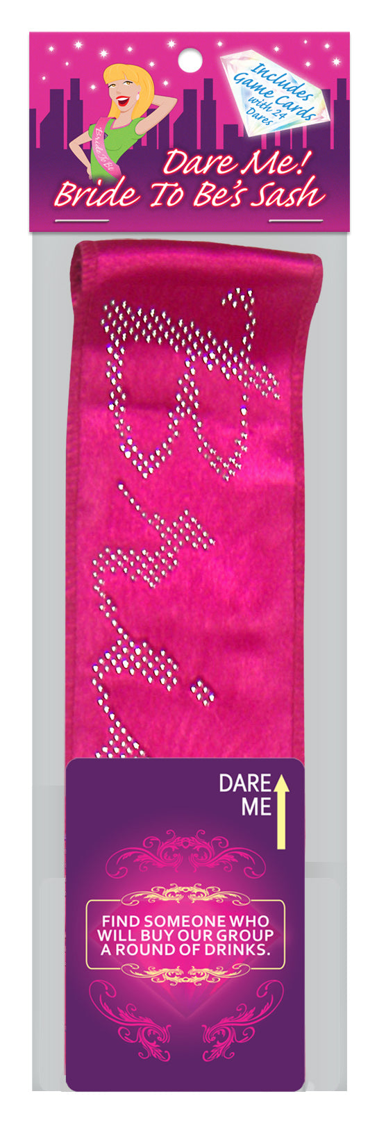 133088 - Dare Me! Bride-To-Be Sash - Just for you desires