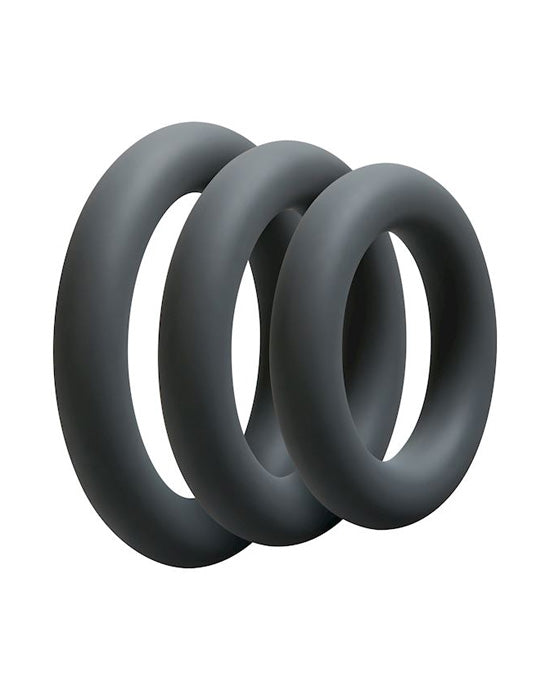 133877 - Optimale 3 Cock Ring Set Thick - Just for you desires