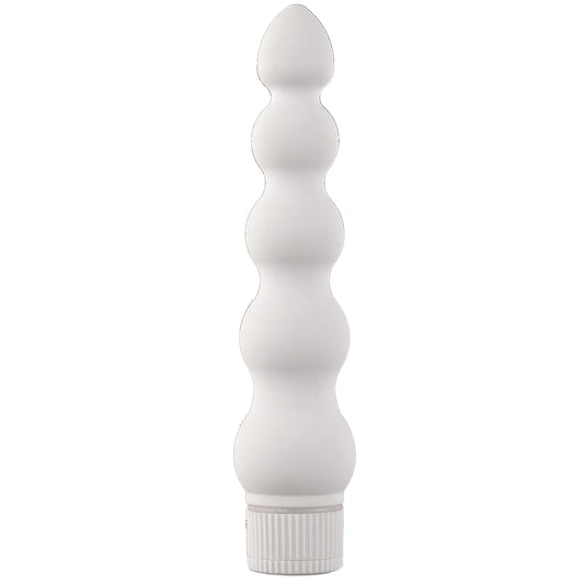 134674 - White Nights 7 Inch Ribbed Vibe - Just for you desires