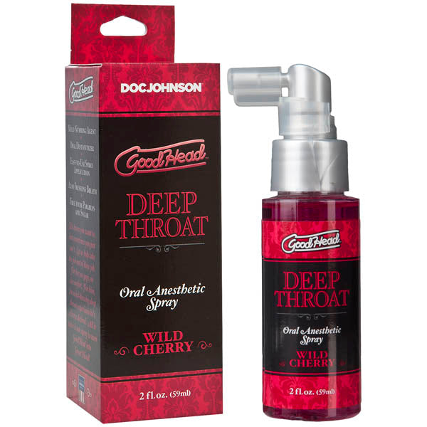 Good Head Deep Throat Spray – Wild Cherry - Just for you desires