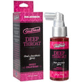 GoodHead Deep Throat Spray - Sweet Strawberry Flavoured Deep Throat Spray - 59 ml Bottle - Just for you desires