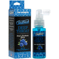GoodHead Deep Throat Spray - Blue Raspberry Flavoured Deep Throat Spray - 59 ml Bottle - Just for you desires