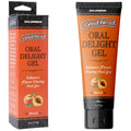 GoodHead Oral Delight Gel - Peach - Peach Flavoured Oral Gel - 120 ml Tube - Just for you desires